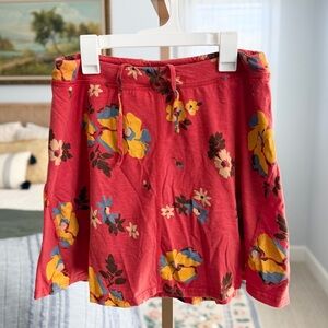 Toad&Co Floral Skirt M